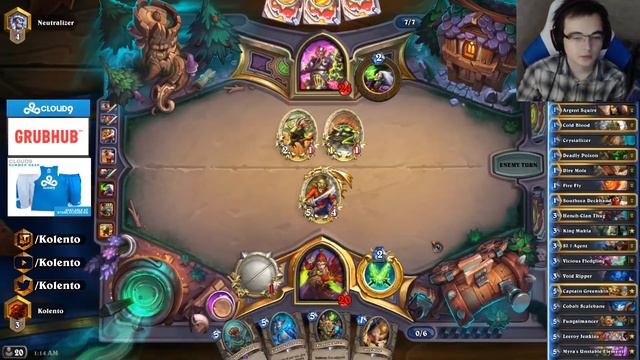 I lost to murloc warlock | Odd rogue | The Boomsday Project | Hearthstone смотреть онлайн