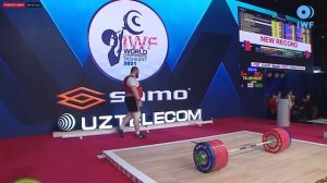 Lasha TALAKHADZE -- 267 kg Clean & Jerk!!! NEW WORLD RECORD / 2021 World Weightlifting