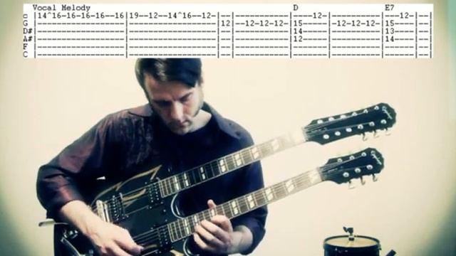 The Beatles Tomorrow Never Knows Guitar Chords Lesson & Tab Tutorial Cover
