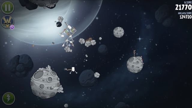 Angry Birds Space Mirror Worlds Beak Impact Part 1 Mirror World Level M8-11 130480 смотреть онлайн