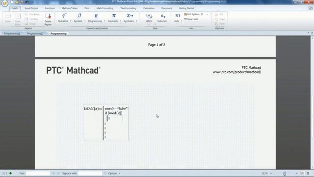 Novedades PTC Mathcad Prime 7 0 смотреть онлайн