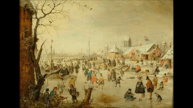 Vivaldi - Sonata For Violin And Basso Continuo Op. 5 No. 4;  Hendrick Avercamp (1585-1634