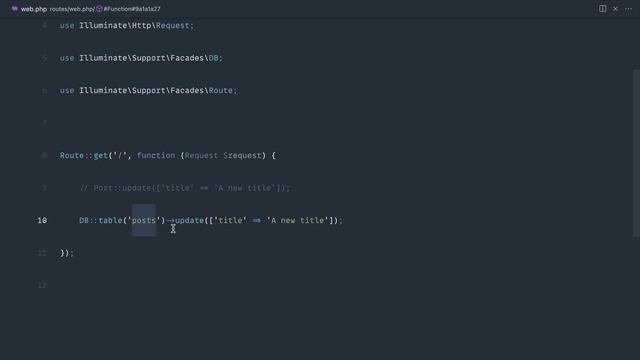 The Eloquent Query Method: Batch updating (3/7) смотреть онлайн