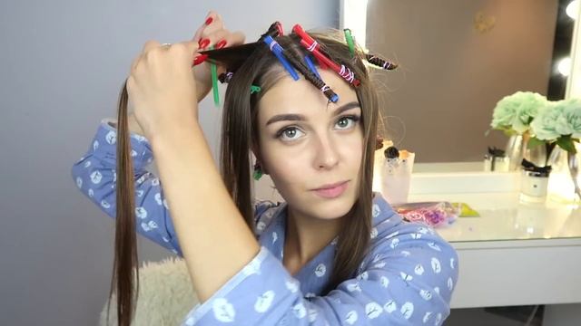 АФРО КУДРИ БЕЗ ПЛОЙКИ И УТЮЖКА? Объемные кудри | Heatless curls смотреть онлайн