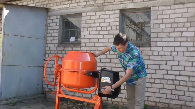 Бетономешалка SKIPER CM140 смотреть онлайн