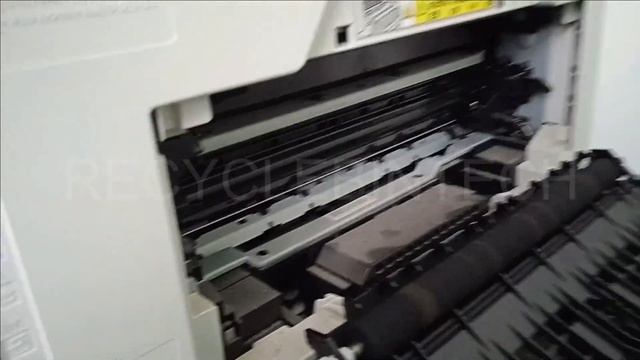 How to remove Paper Jam on canon I-sensys MF8230cn printer смотреть онлайн