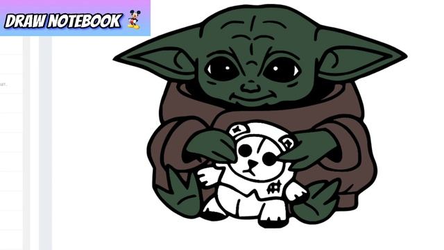 coloring Yoda from star wars смотреть онлайн