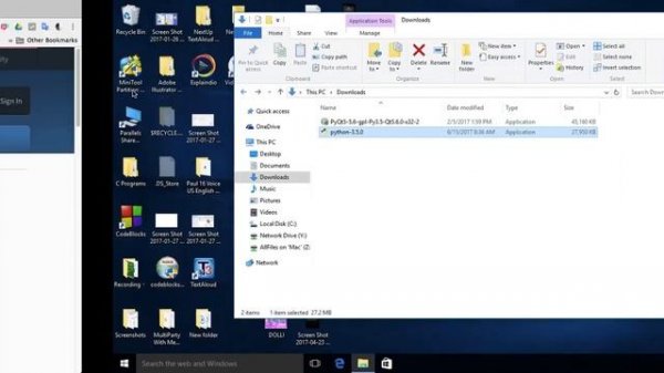 Install PyQt5 And Python In Windows