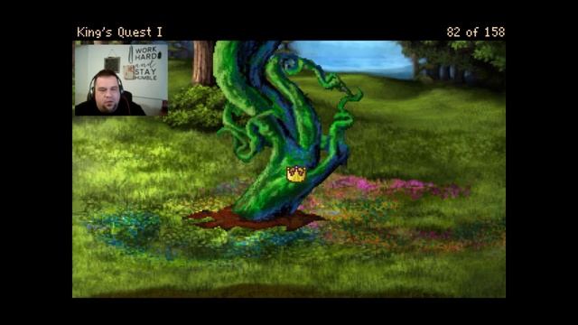 KING'S QUEST 1- QUEST FOR THE CROWN (VGA remake) смотреть онлайн