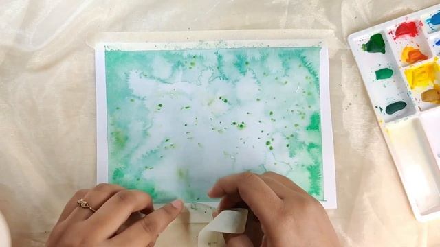 Calligraphy Using Sketch Pen || Simple Watercolor Background смотреть онлайн