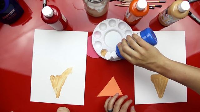 Painting Activity For 2 Year Olds (Ice Cream Cone) смотреть онлайн