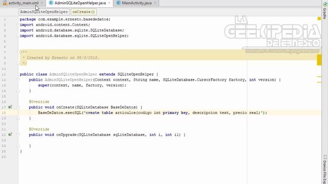 Curso Android desde cero #30 | Base de datos - Altas (SQLite) en Android смотреть онлайн