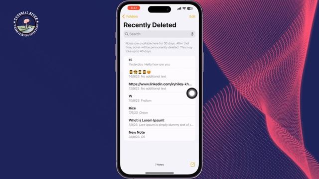 How to Recover Deleted Notes on iPhone [ 2023 ] iOS 16/17 смотреть онлайн