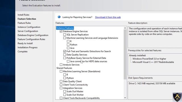 8- Instal MS SQL Server Part تنصيب المايكروسوفت سيكول سيرفر الجزء 1 смотреть онлайн