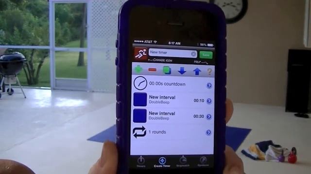 Gymboss Timer App for your Smart Phone Video смотреть онлайн