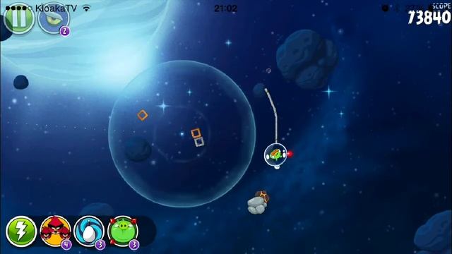 Angry Birds Space 8-10 Beak Impact Walkthrough (3 Stars) смотреть онлайн