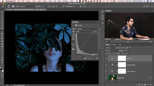 Turn DAY to NIGHT in 2 MINUTES with Photoshop! смотреть онлайн
