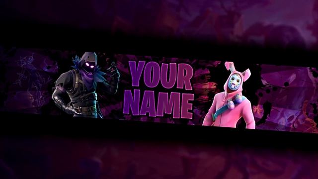 Fortnite Youtube Banner | Fortnite Channel Art | Free Download | Photoshop CS6