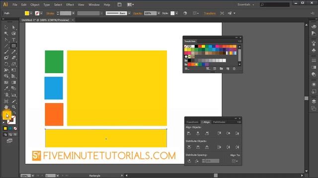 Adobe Illustrator CS6 Eye Dropper Tool Tutorial смотреть онлайн