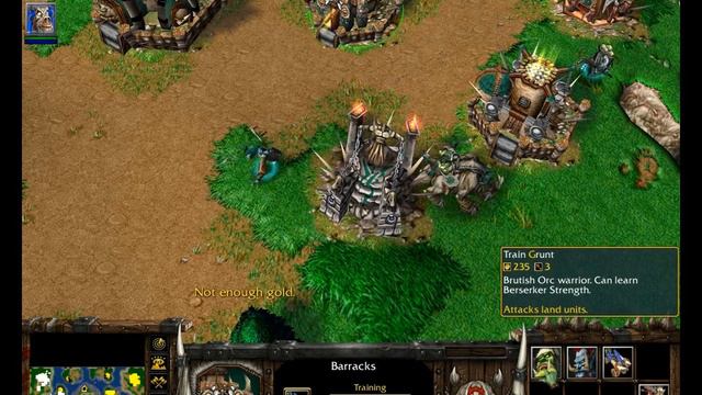 Sam VS Really, Really Easy AI (Warcraft 3) смотреть онлайн