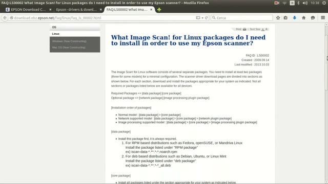 Scanner Epson xp su Ubuntu (2 di 2) смотреть онлайн