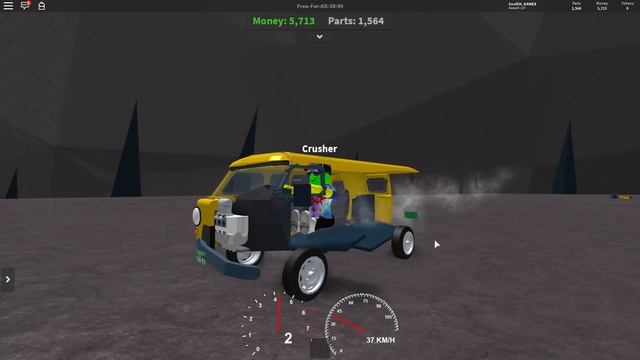 БЕЗУМНОЕ ДЕРБИ в РОБЛОКС! Эпические БИТВЫ МАШИН в Режиме Car Crushers 2 Derby Arena от Cool GAMES смотреть онлайн