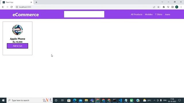 React project part II, display dynamic product list смотреть онлайн