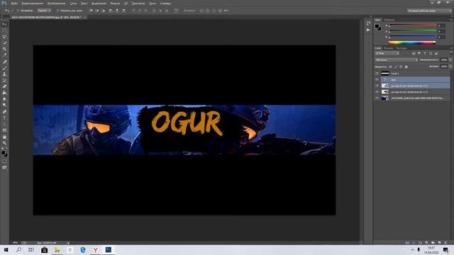 Как сделать простую шапку для канала!!!топ оформление для канала!!!