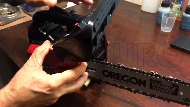 Montaggio motosega da potatura a scoppio MTD GCS 2500/25 T смотреть онлайн