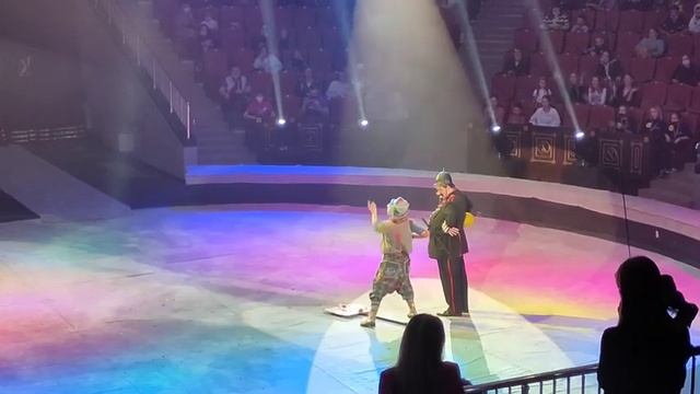 Наталья Майхровская и Владимир Саптеев (дуэт "Биг Бэн) на фестивале "Принцесса цирка" - 2021 смотреть онлайн