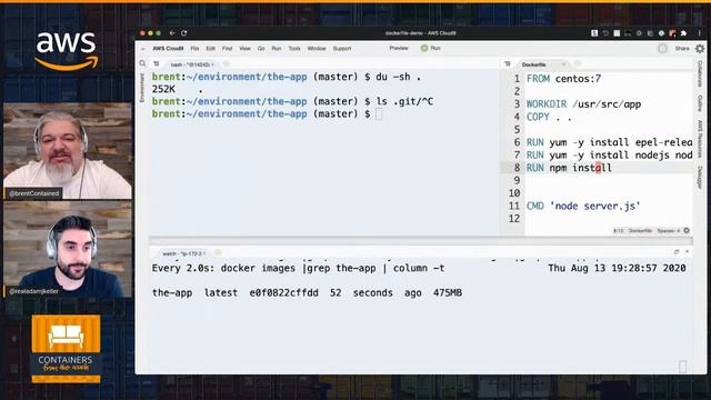 #ContainersFromTheCouch - Optimizing your Docker Images! #Docker101 смотреть онлайн