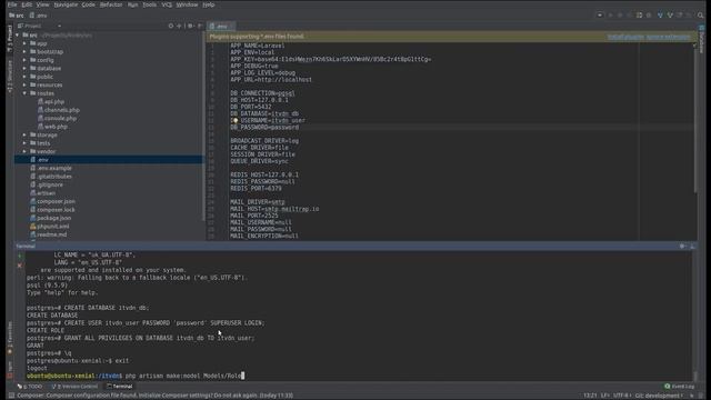 Laravel. Урок 3. Начало работы над проектом смотреть онлайн