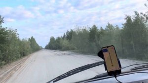 Едем летом из Нарьян-Мара в Ухту.