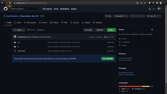 Git | Diferencias entre los comandos git clone, git push y git pull #7 смотреть онлайн