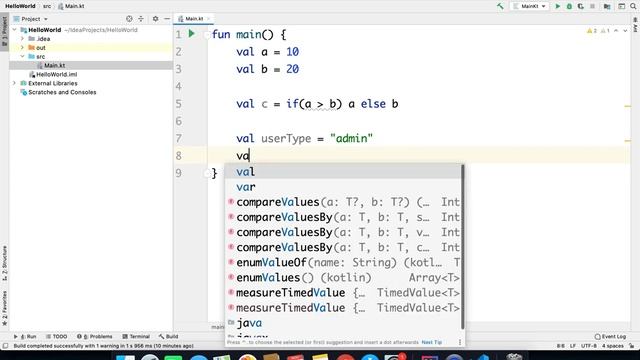 Kotlin Android Tutorial for Beginners - #7 If-Else-When as Expression смотреть онлайн