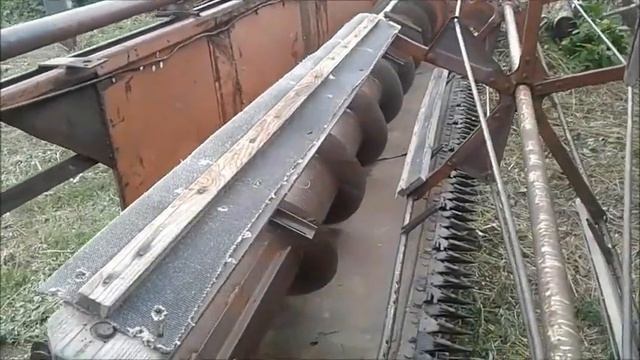 Подборная жатка на свал для МТЗ! смотреть онлайн