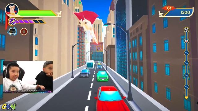 Playing Super Pets The Adventures of Krypto and Ace CKN смотреть онлайн