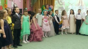 Выпускной утренник. детский сад ПОЛЯНКА. Часть 1.