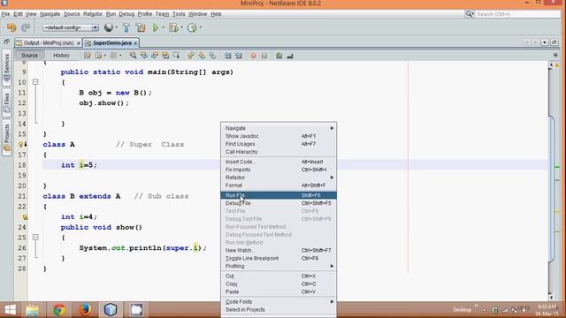 8.12 What is Super Keyword in Java Part 2 смотреть онлайн