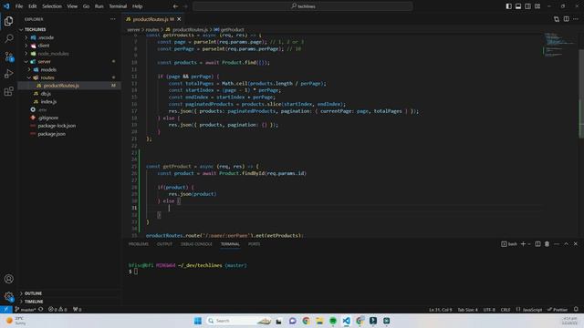 50. Get Product By Id Route смотреть онлайн