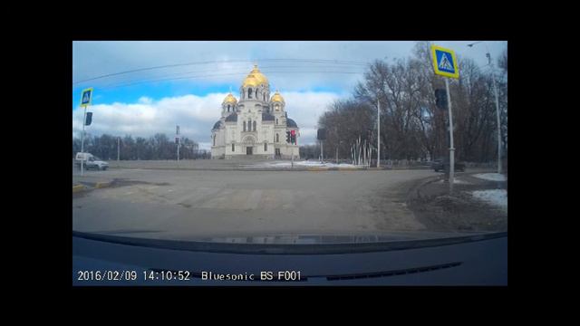 проезд на красный свет, город Новочеркасск