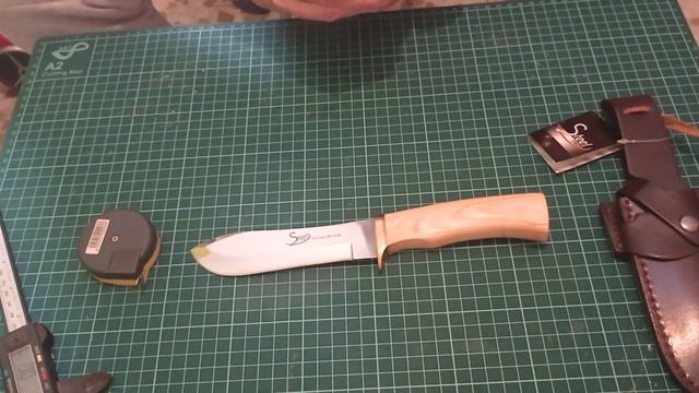 Cuchillo de caza Steel 440. смотреть онлайн