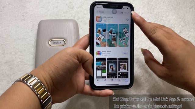 Instax Mini Link Printer: How to Use/Connect to Phone смотреть онлайн