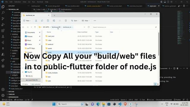 Deploying Flutter Web on a Node.js Server: Step-by-Step Guide I Host Flutter web on any Server смотреть онлайн