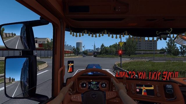 (ETS2 1 39) Scania S Heide Logistik Real Truck+Animated Hands On Steering Whell смотреть онлайн
