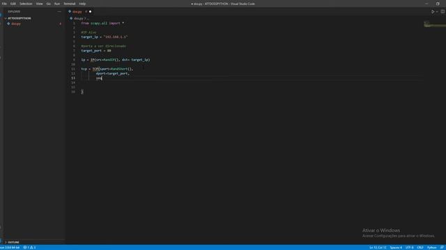 Ataque DOS em Python смотреть онлайн