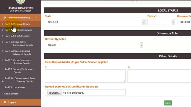 e-SR Latest Updates FOR AP STATE GOVT EMPLOYEES HOW TO LOGIN E- SERVICE REGISTER E-SR ONLINE PORTA смотреть онлайн