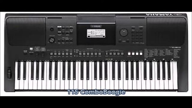 Styles Yamaha PSR - E463 смотреть онлайн