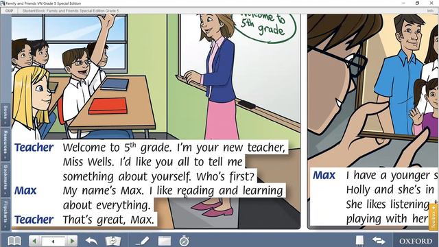 Family and Friends Special edition Grade 5, Unit Starter story смотреть онлайн