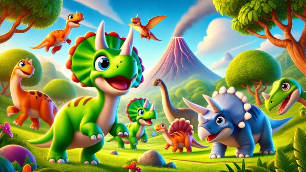 ДРУЗЬЯ ДИНОЗАВРЫ | ЗАХВАТЫВАЮЩИЕ ПРИКЛЮЧЕНИЯ В ДРЕВНЕМ ЛЕСУ